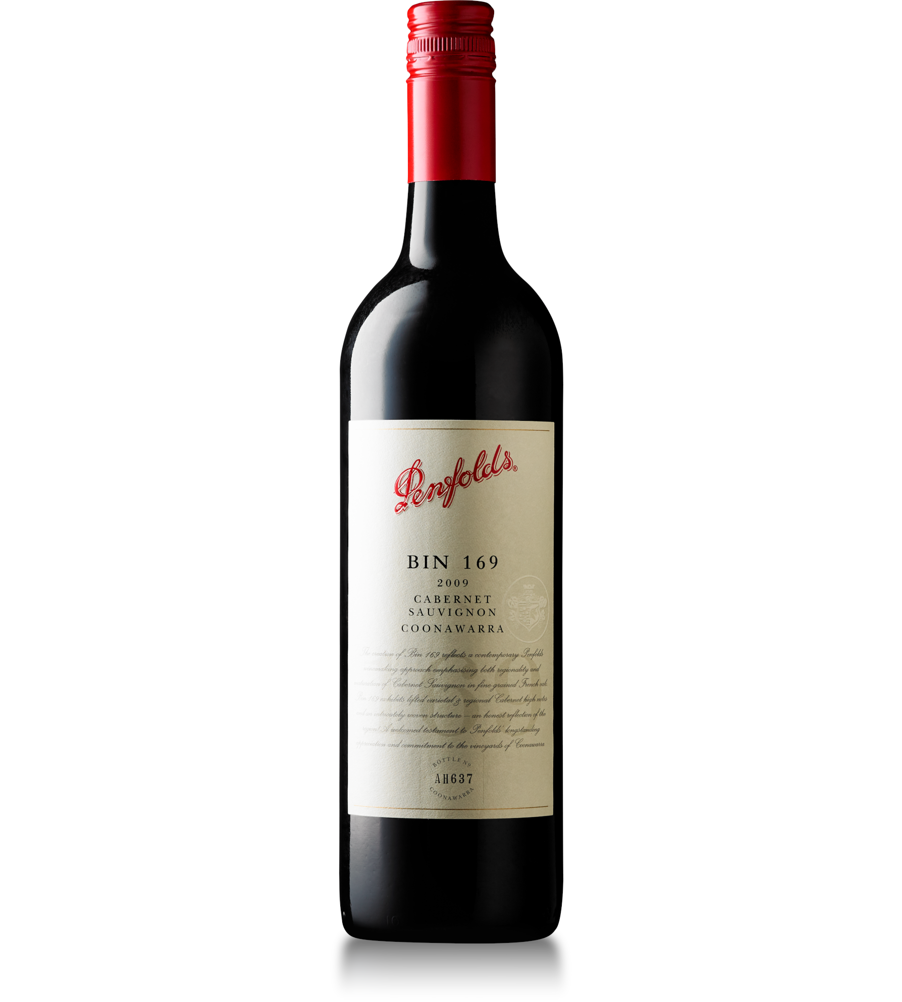 Bin 169 Coonawarra Cabernet Sauvignon 2009