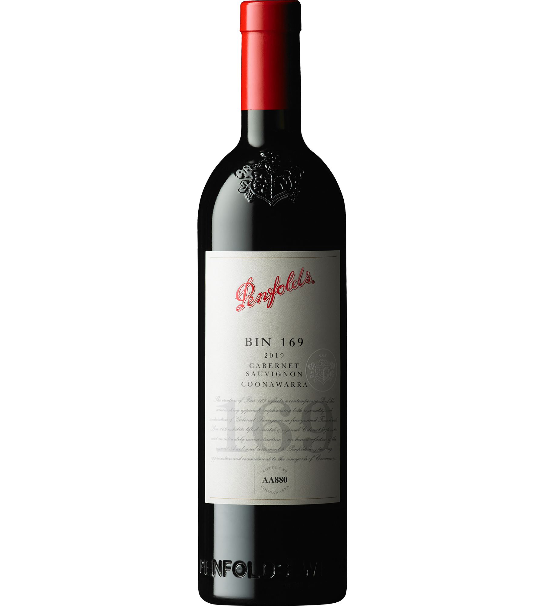 Bin 169 Coonawarra Cabernet Sauvignon 2019