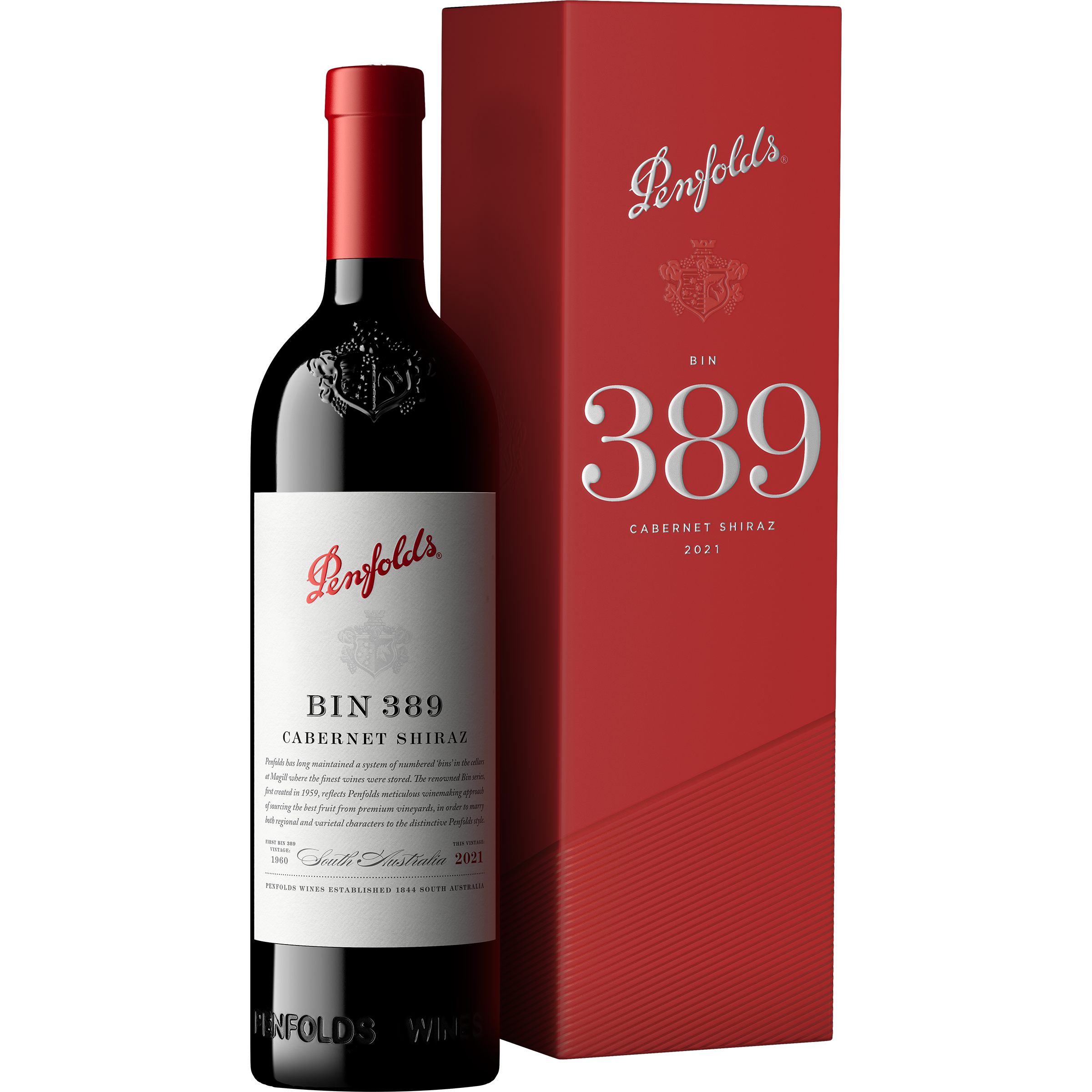 2021 Bin 389 Cabernet Shiraz with Gift Box