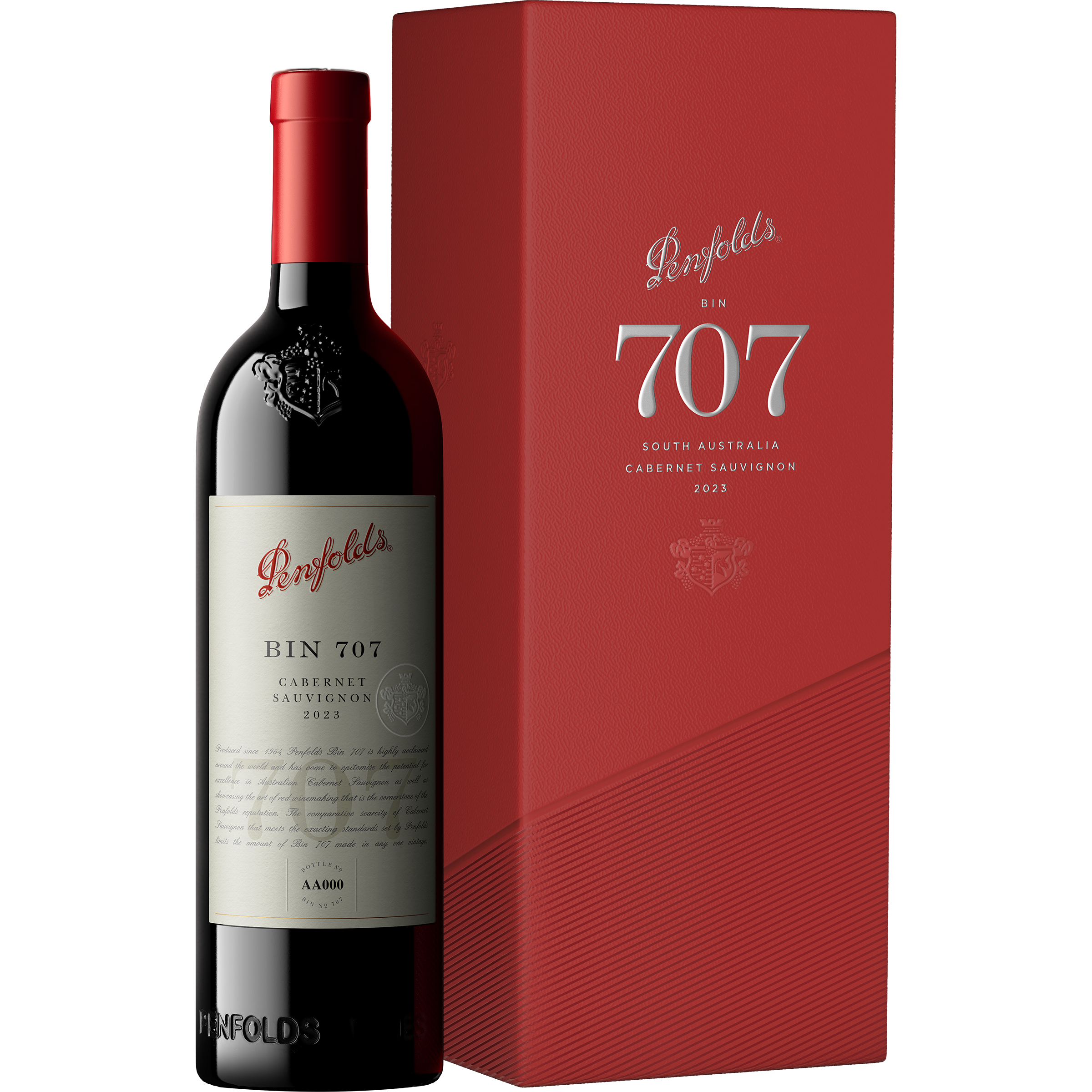 2023 Bin 707 Cabernet Sauvignon with Gift Box