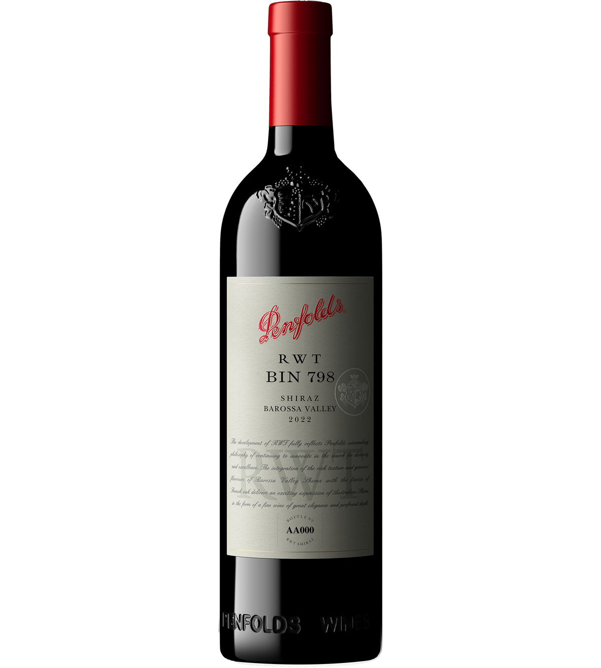 2022 RWT Bin 798 Barossa Valley Shiraz