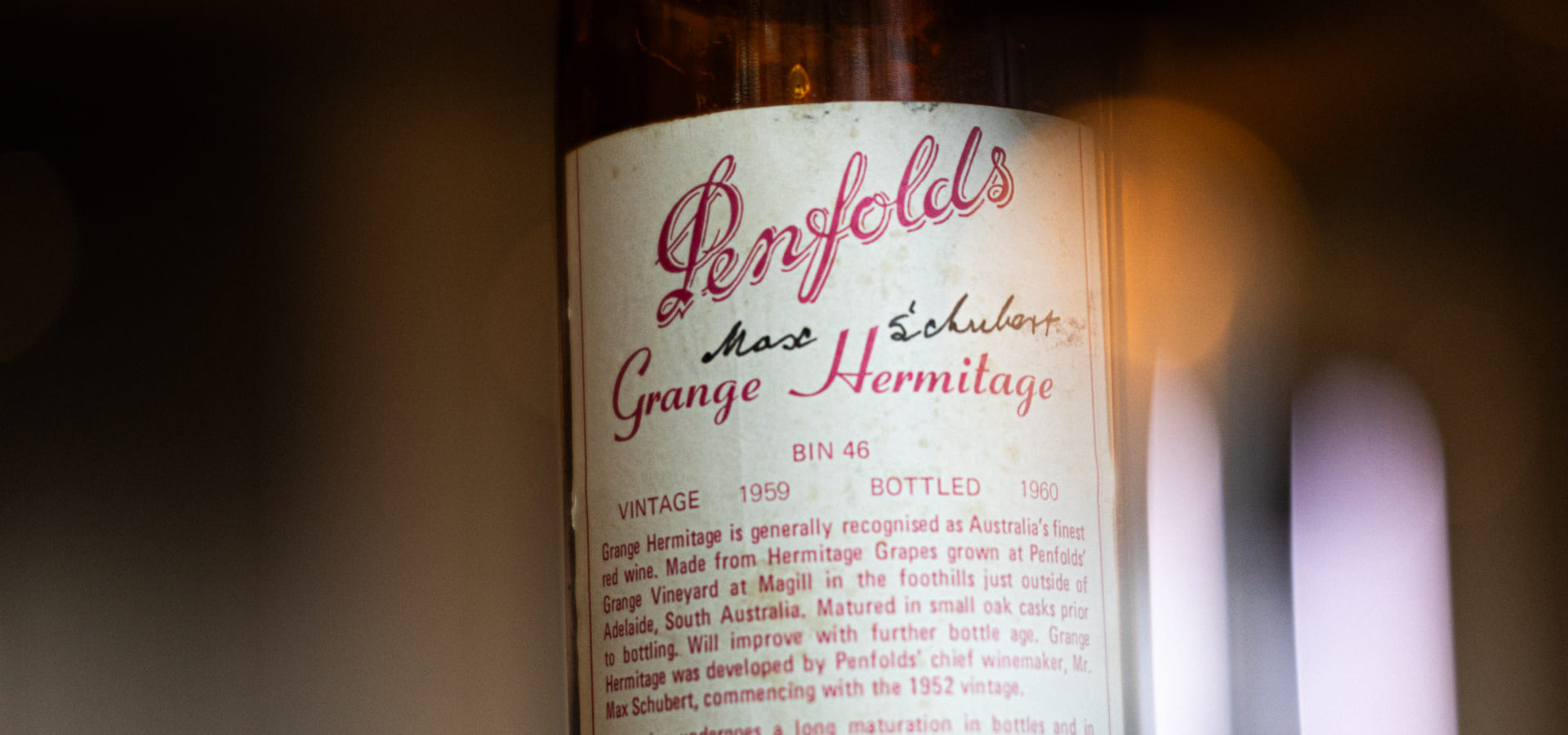 The Story of Penfolds Grange | The Legend of Grange