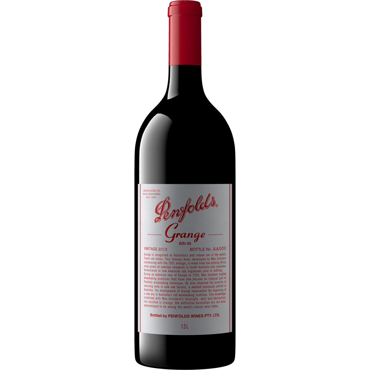 格安！Penfolds Grange ペンフォールズ・グランジ　2015 年 2015 Penfolds Grange 1.5L Magnum