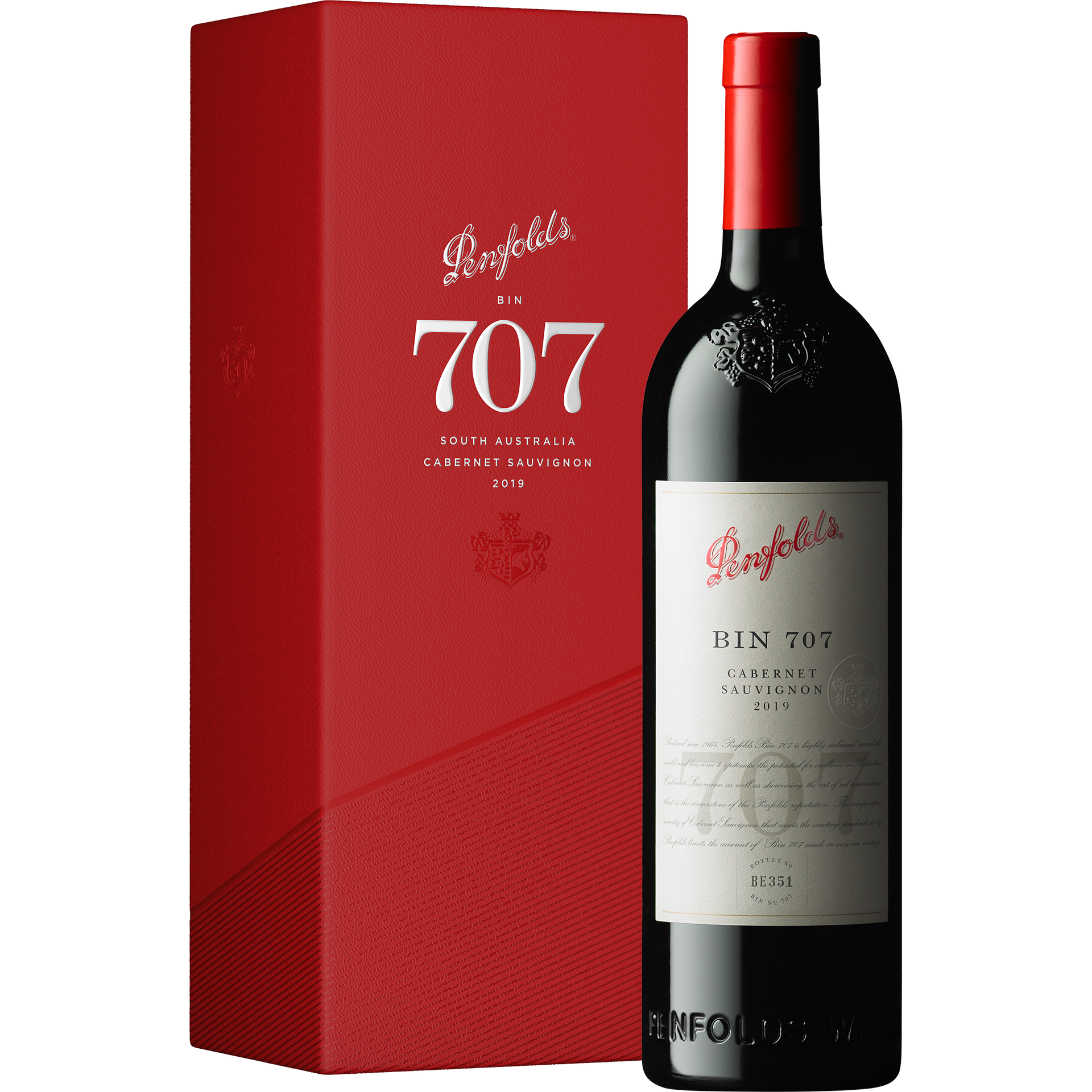 ペンフォールズ　Penfolds BIN 707　2019年 Bin 707 Cabernet Sauvignon 2019 Gift Box | Penfolds Wines | TWE
