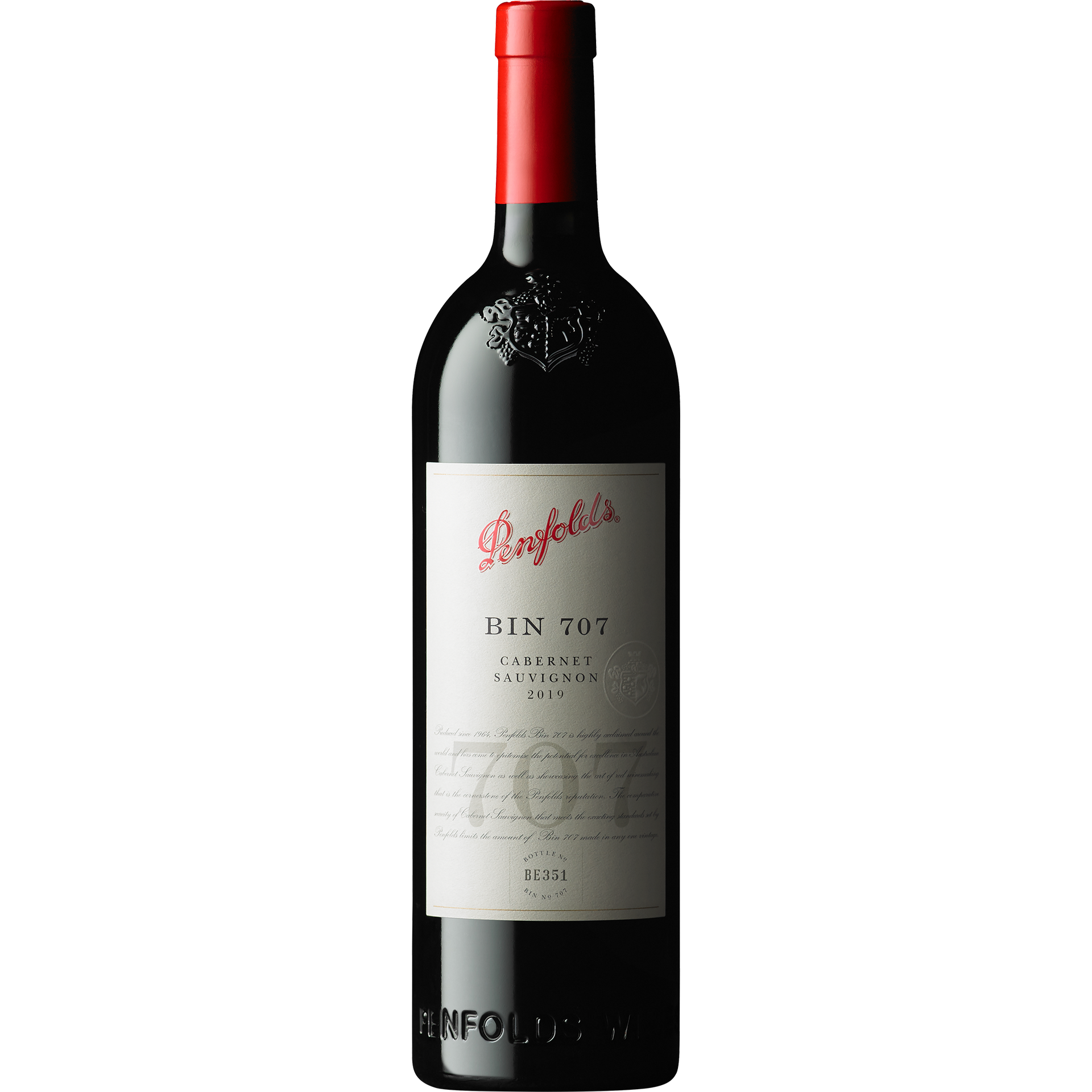 707　2019年 BIN 観賞用　ペンフォールズ　Penfolds Penfolds Box) (Gift 2019 Sauvignon Cabernet 707 Bin ワイン