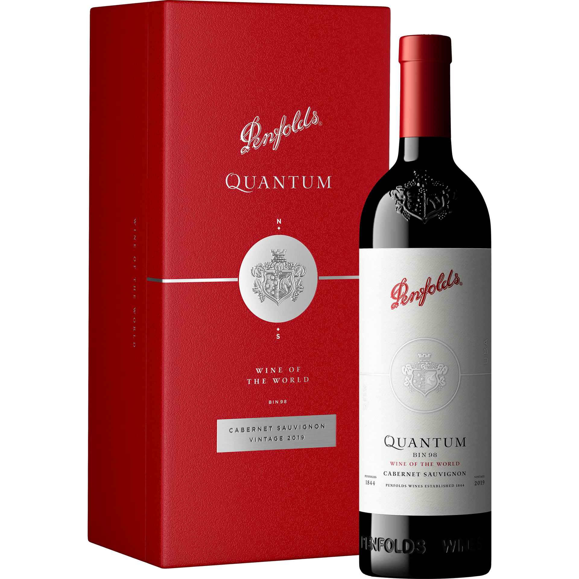 Penfolds Quantum Cabernet Sauvignon 2019 Gift Box