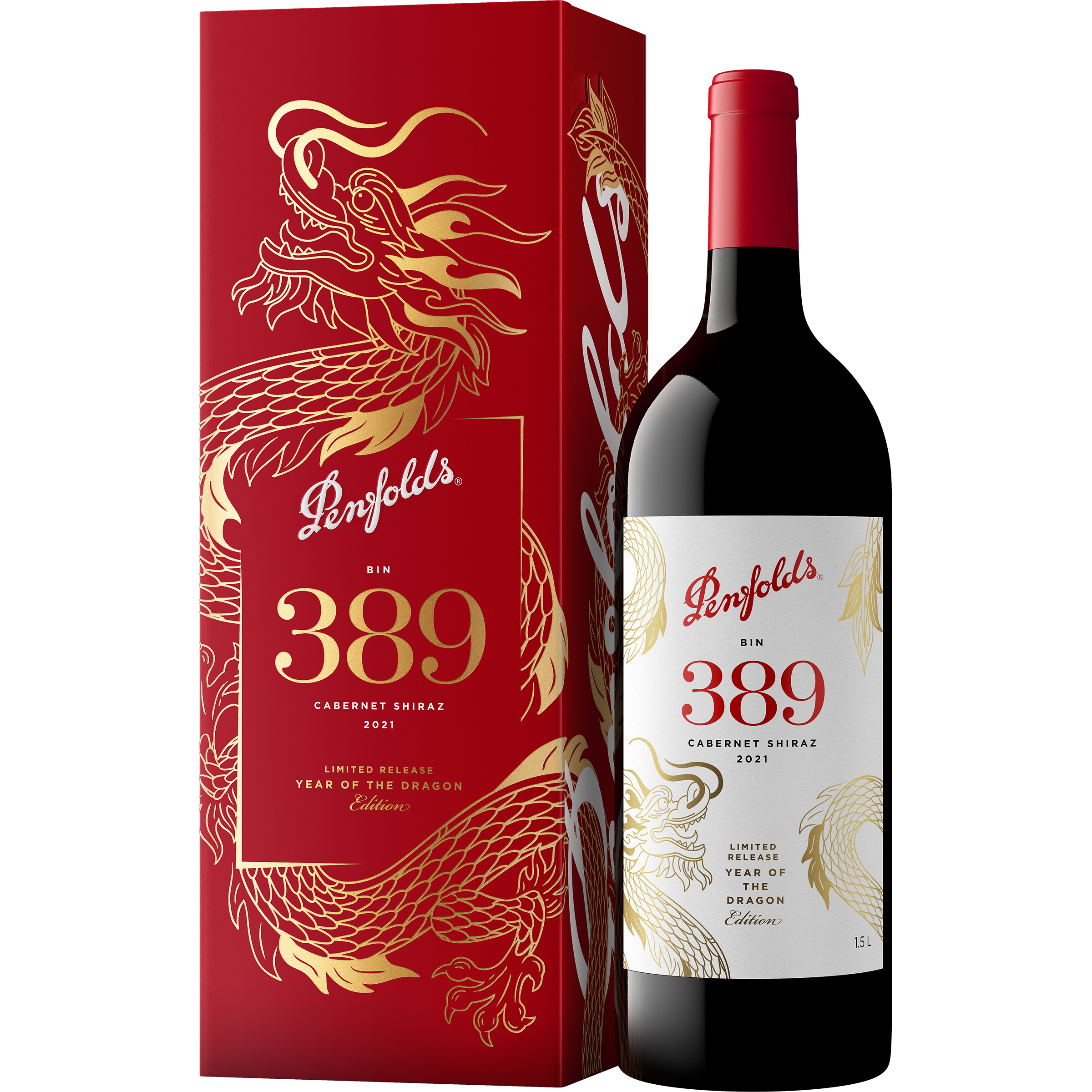 2021 Bin 389 Cabernet Shiraz Lunar New Year Gift Box Magnum