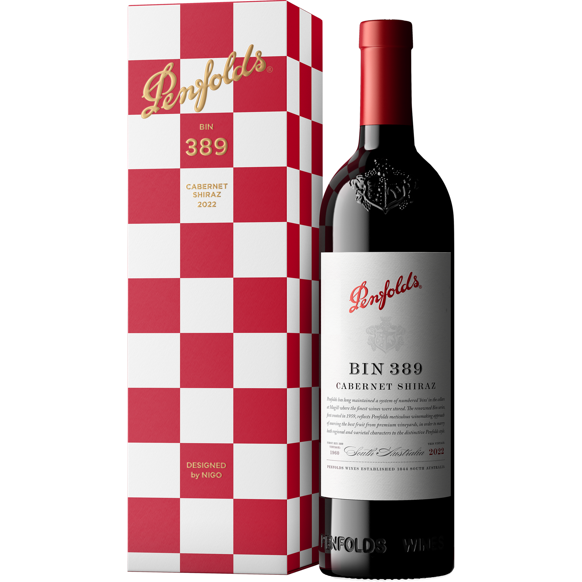 Bin 389 Cabernet Shiraz 2019 | Gift Box by NIGO