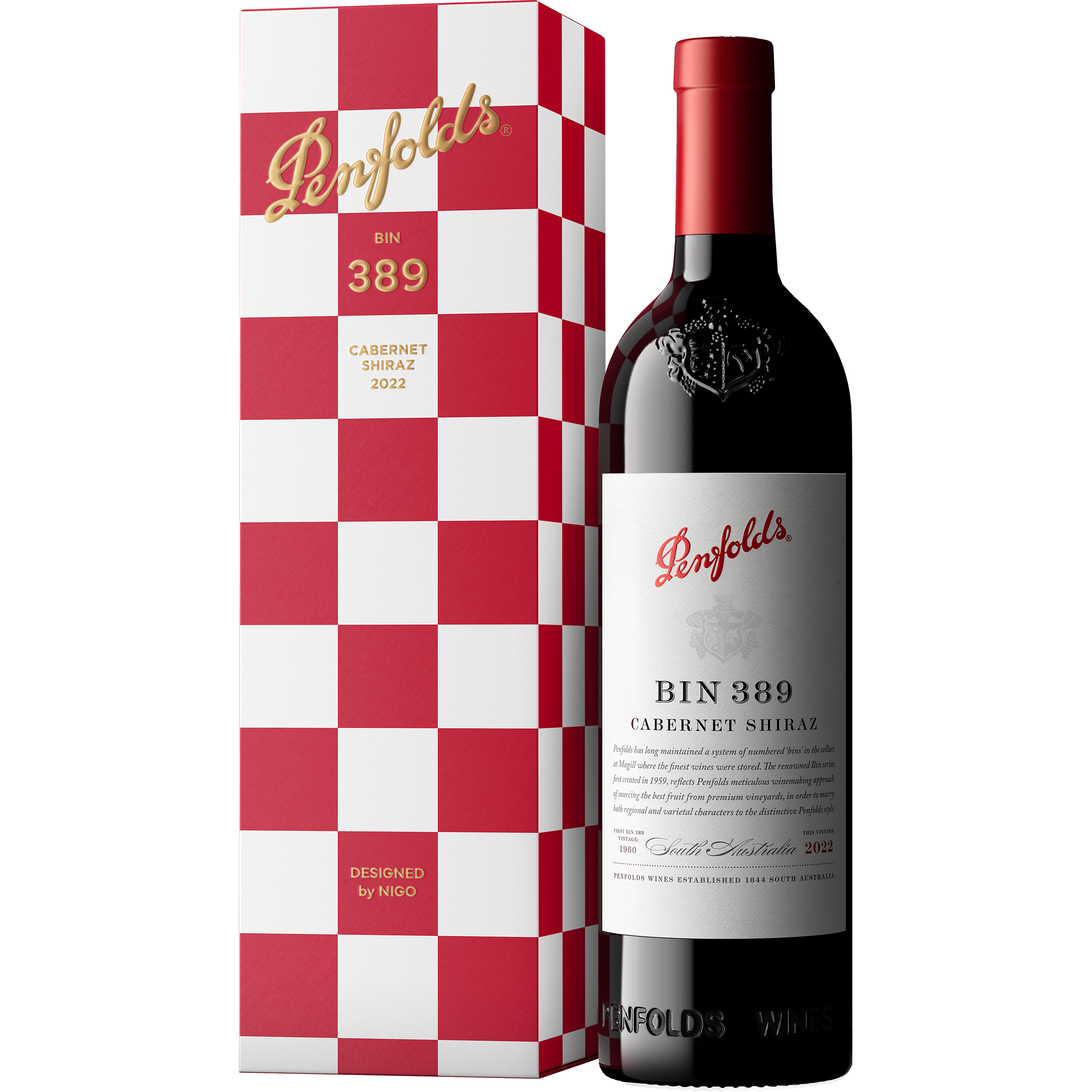 2022 Bin 389 Cabernet Shiraz Holiday by NIGO